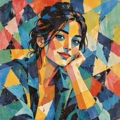 Abstract style illustration