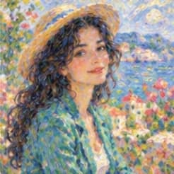 Monet-Inspired style illustration